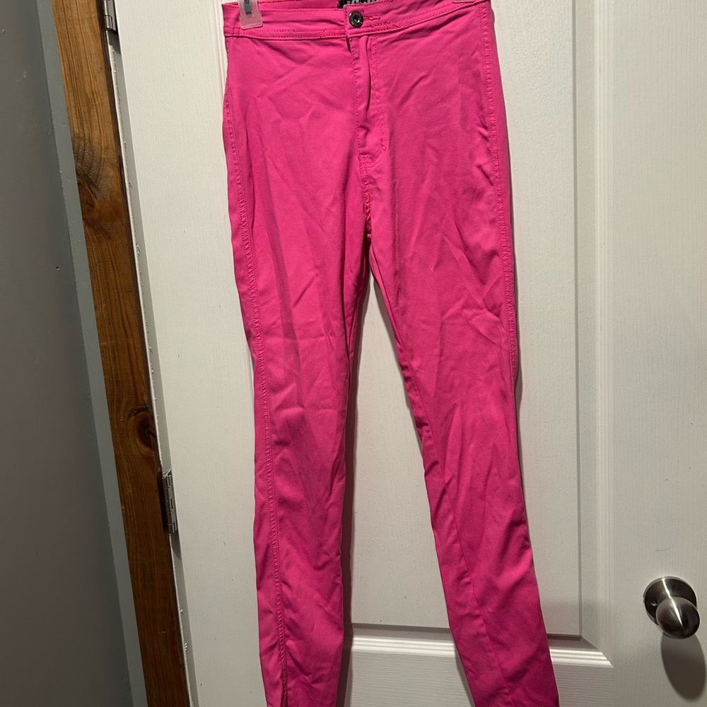 JC Jo Pink Jeans Size M waist apx 24-25 in